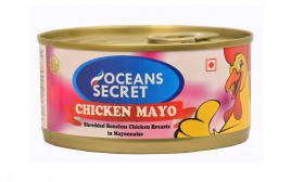 Oceans Secret Chicken Mayo Shredded Boneless Chicken Breasts In Mayonnaise  Tin  180 grams
